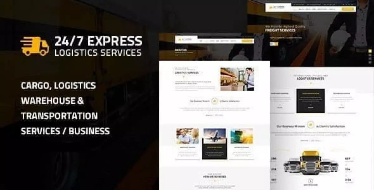 Express Logistics | Cargo WordPress