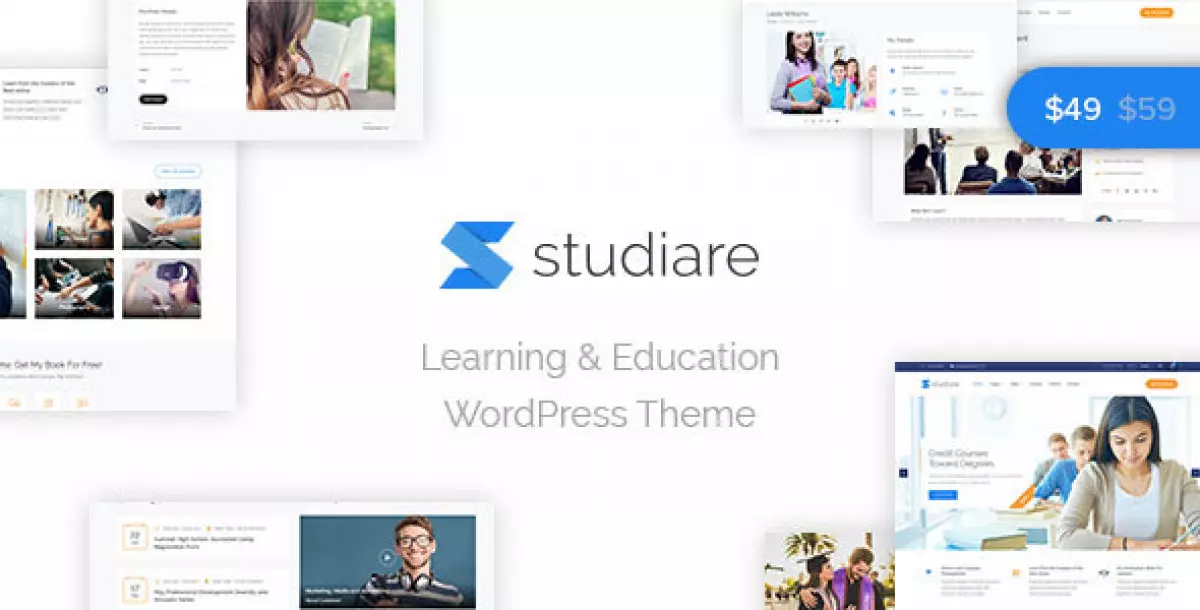 Studiare - Education WordPress Theme for Univeristy & Online Courses
