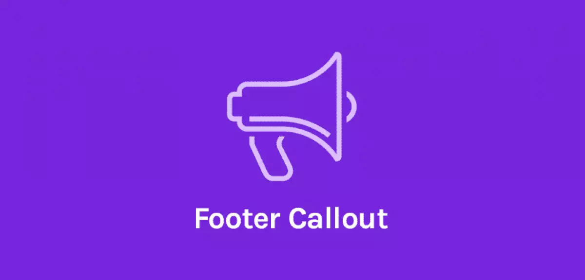 Oceanwp - Footer Callout