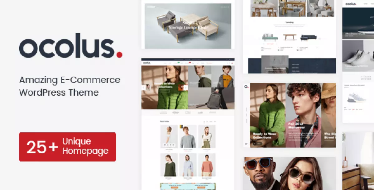 Ocolus - Fashion & Marketplace Multipurposes WooCommerce Theme