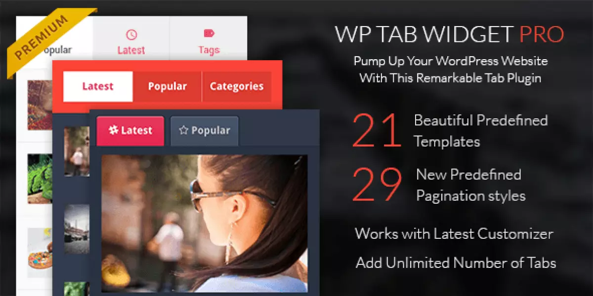 WordPress Tab Widget Pro Plugin