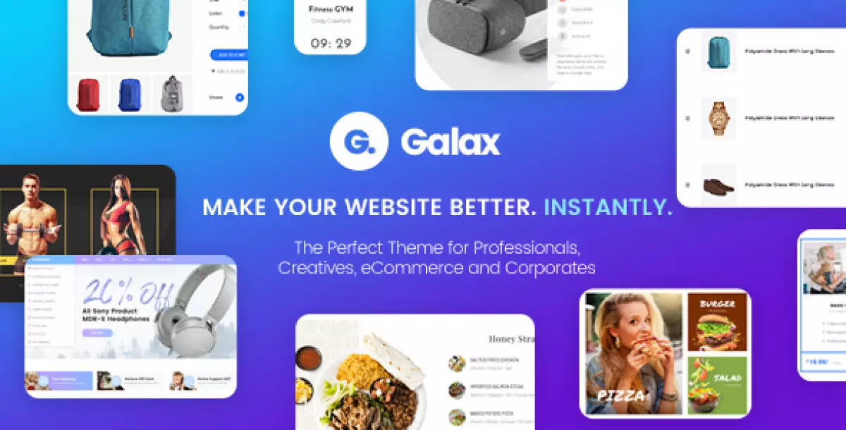 Galax | eCommerce Multi-Purpose WordPress Theme