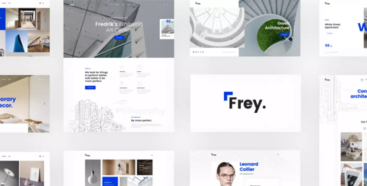 Frey – Contemporary Architecture & Portfolio WordPress Theme