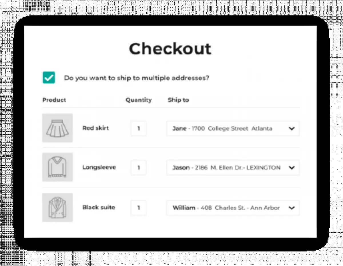 YITH Multiple Shipping Addresses for WooCommerce 