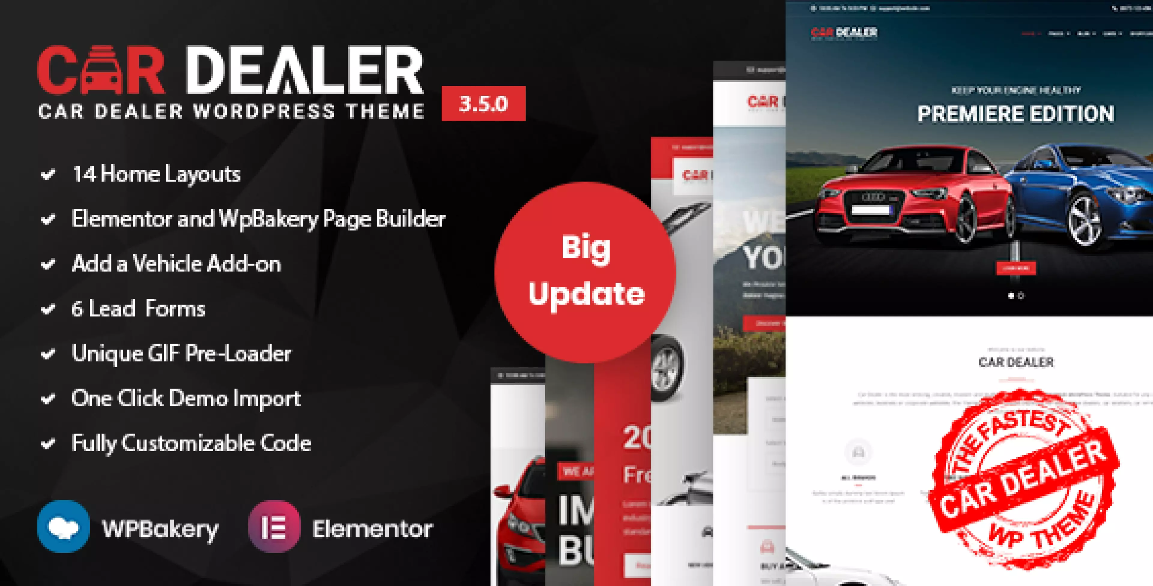 Car Dealer -  Automotive Responsive WordPress Theme