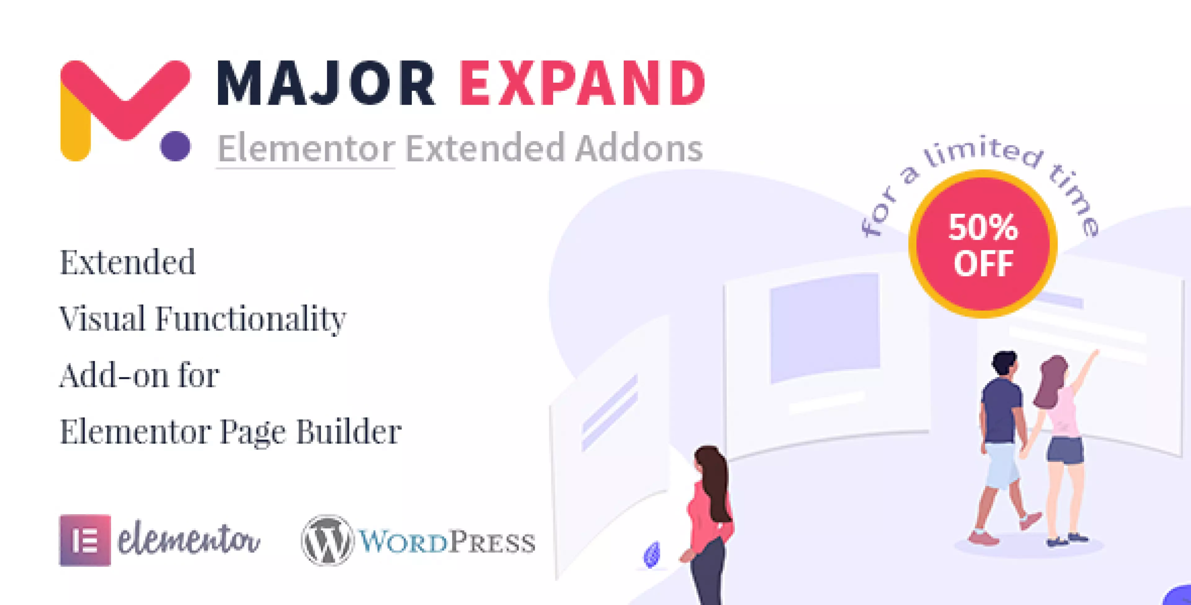 Major Expand: Extended Visual Functionality Add-on for Elementor Page Builder 1.0.0
