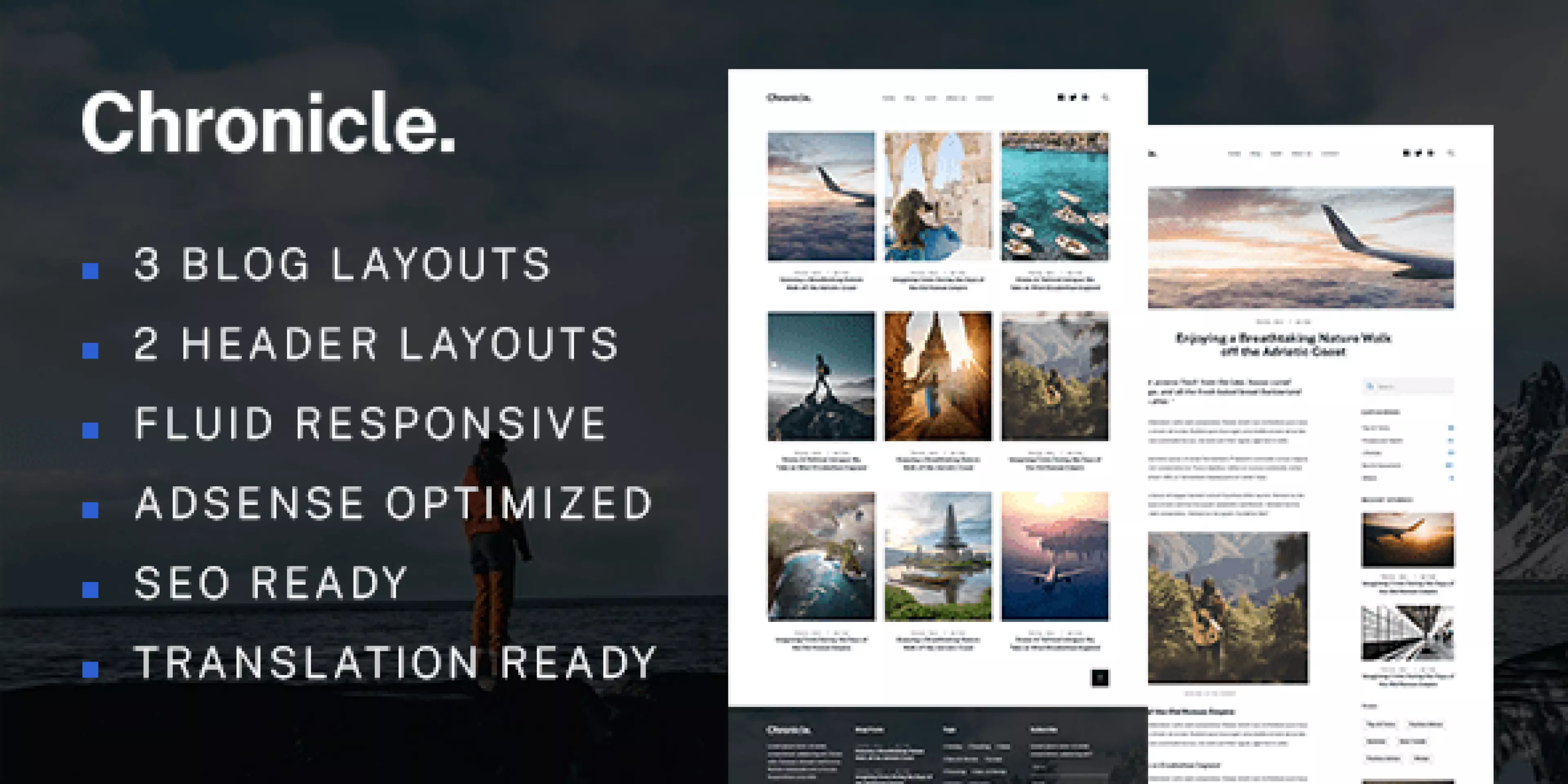 Chronicle - Turn Your Travel Website into an Expedition