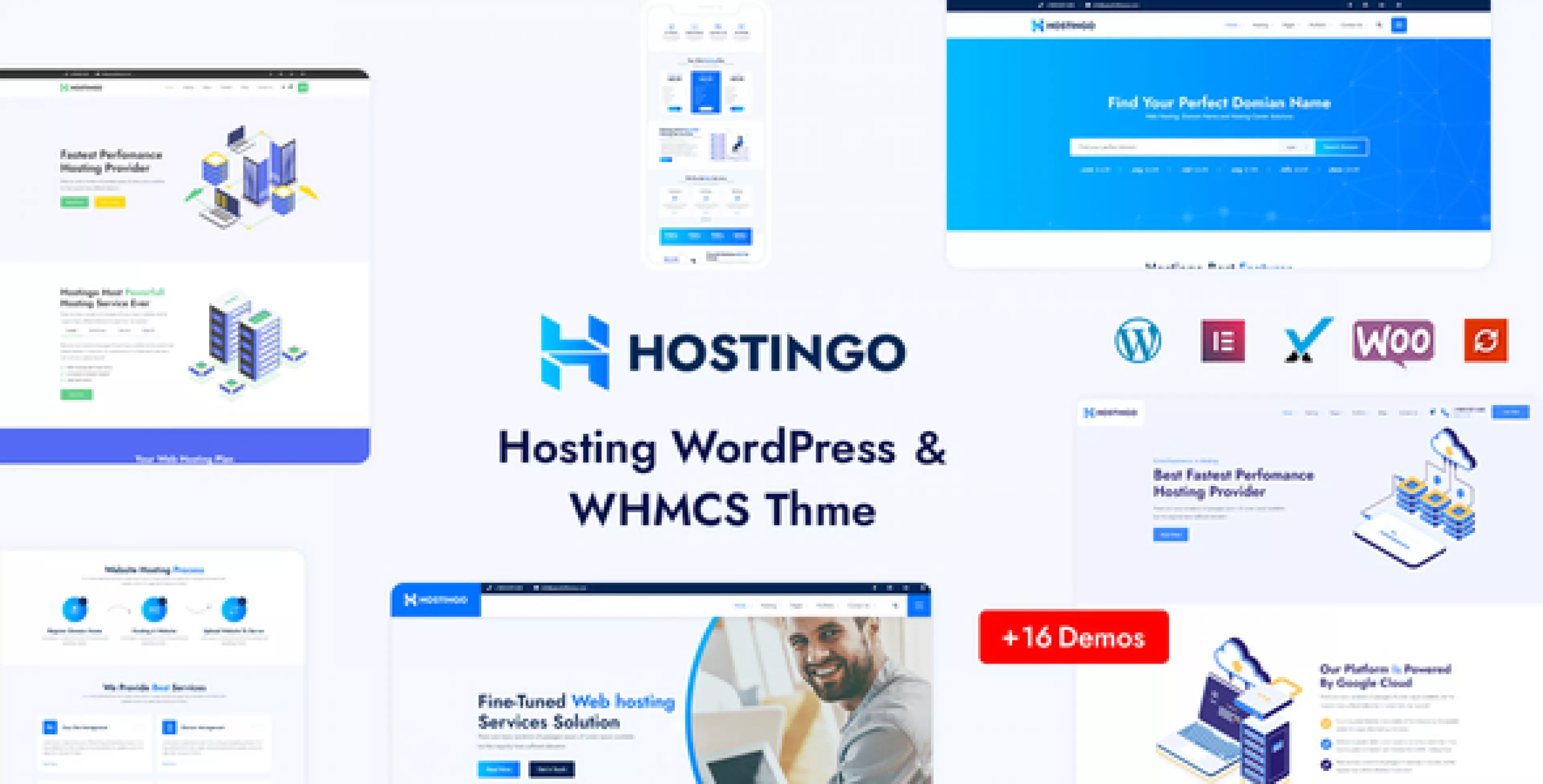 Hostingo - Hosting WordPress & WHMCS Theme 2.0