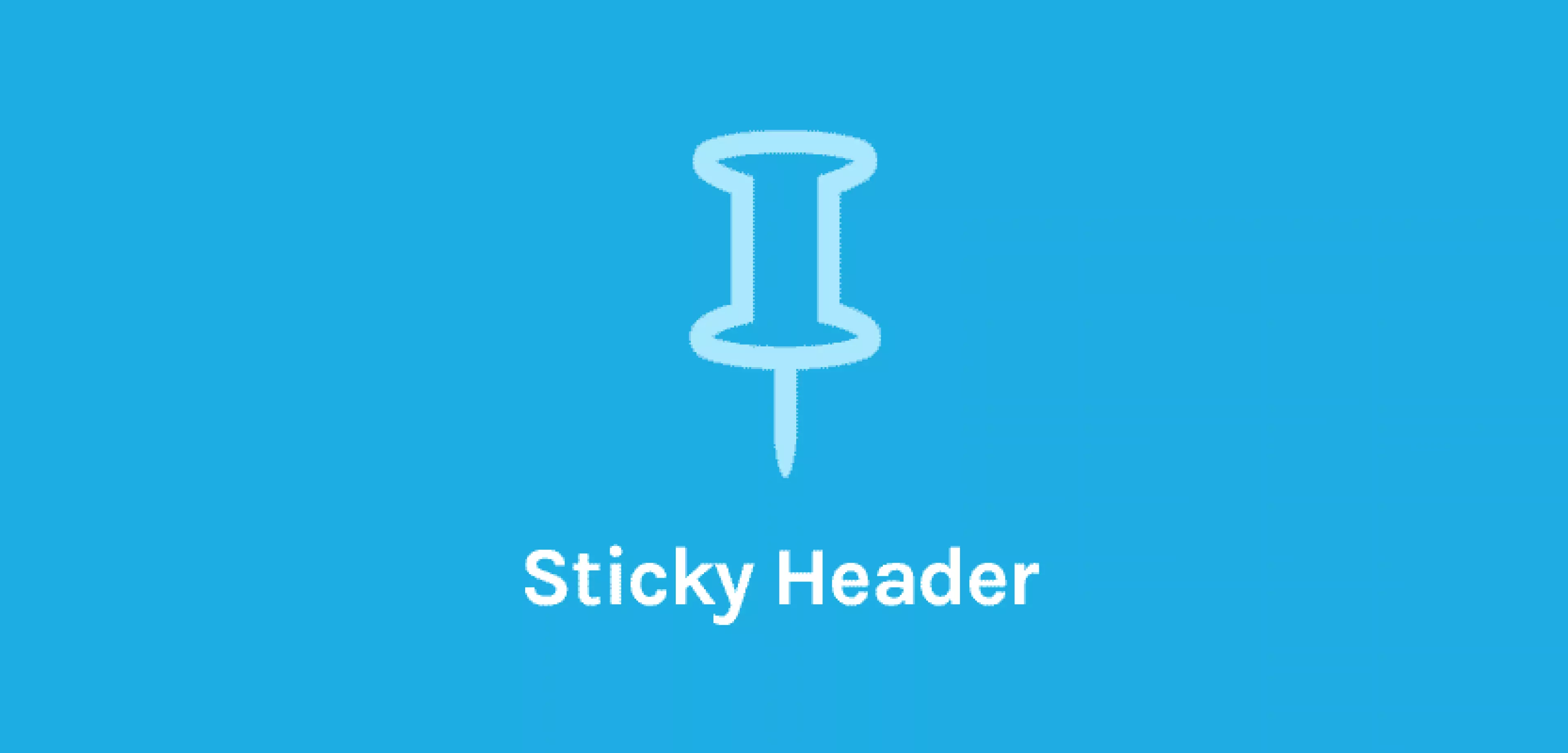 Oceanwp - Sticky Header