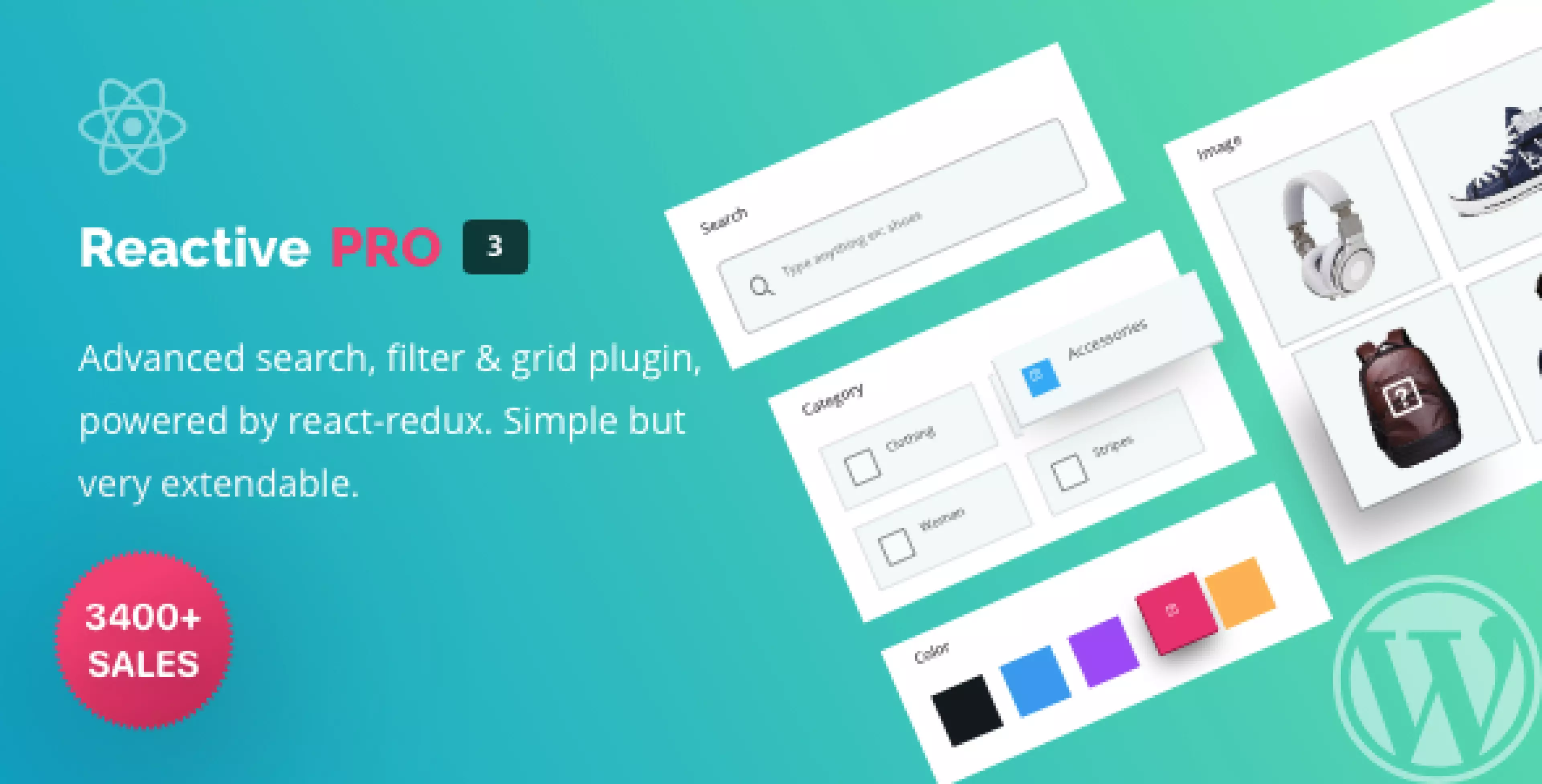 Reactive Search Pro - Advanced WordPress Search & Filter Plugin with Map Grid
