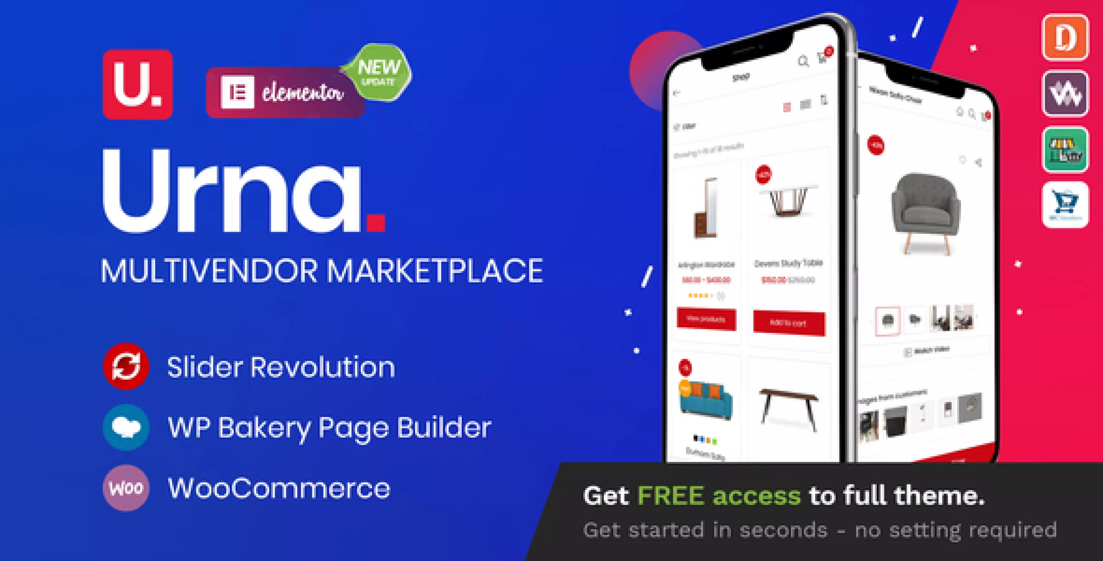 Urna - All-in-one WooCommerce WordPress Theme