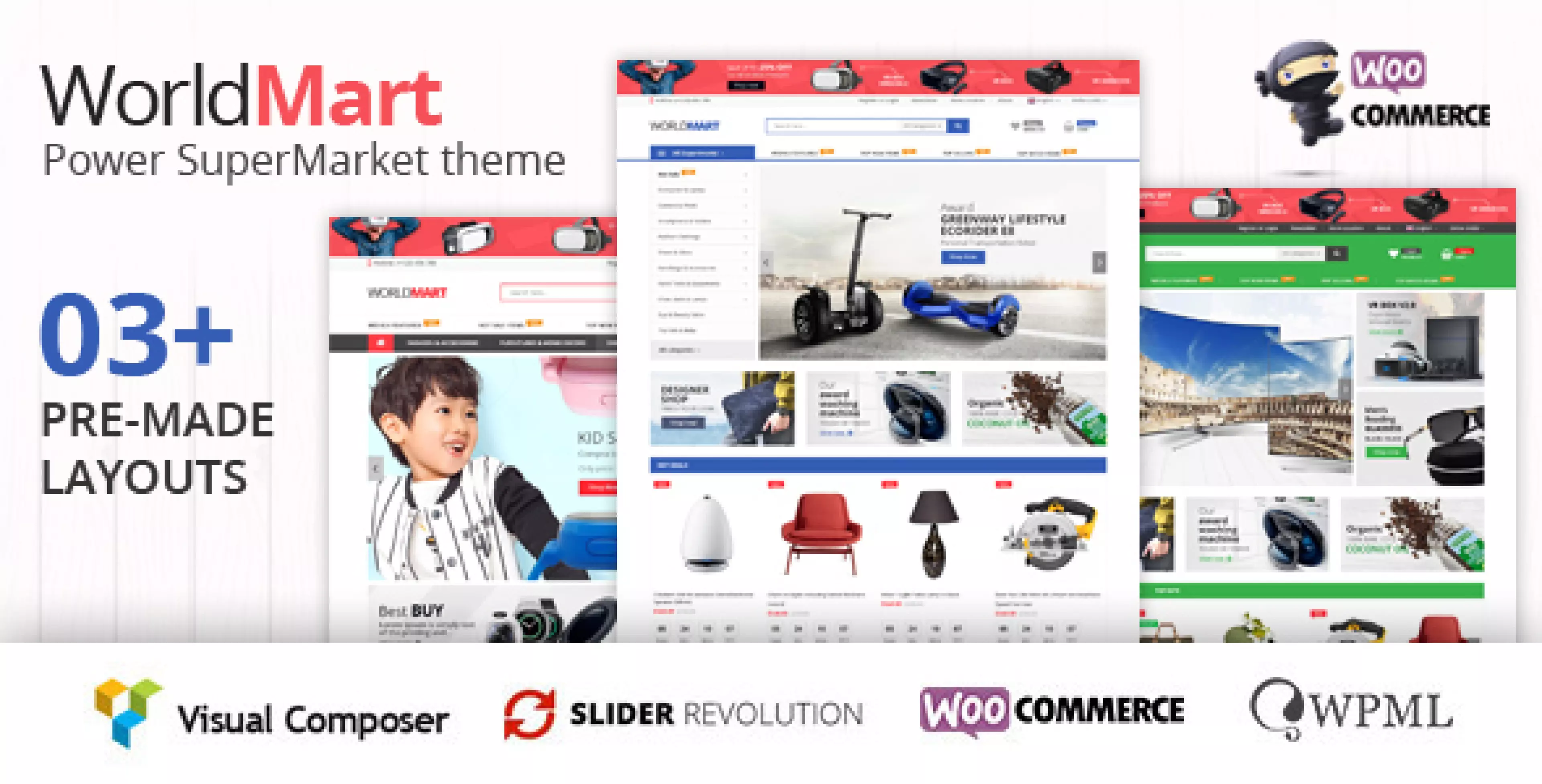 Worldmart - Electronics & Multipurpose WooCommerce WordPress Theme ( RTL supported )