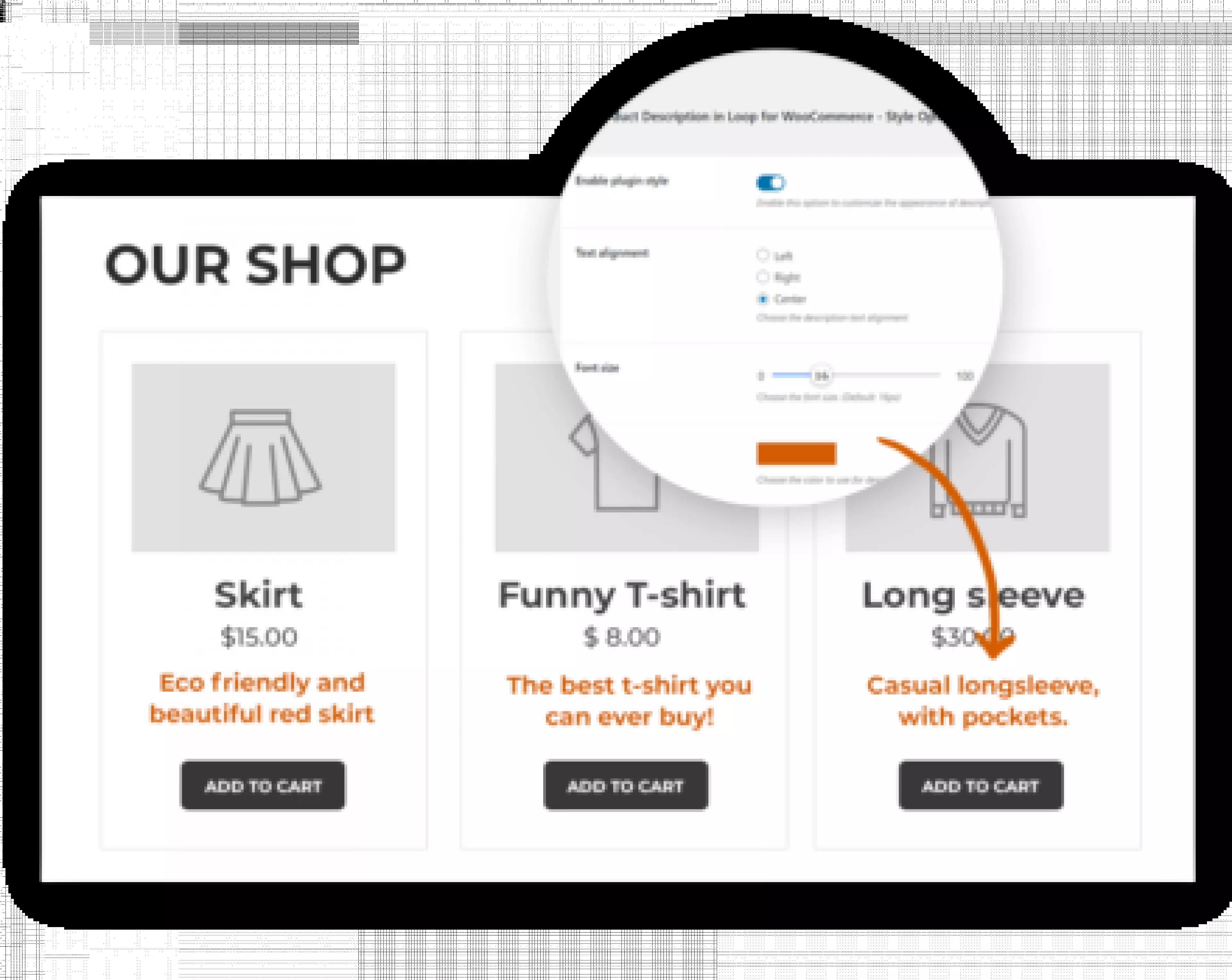  YITH Product Description in Loop for WooCommerce 
