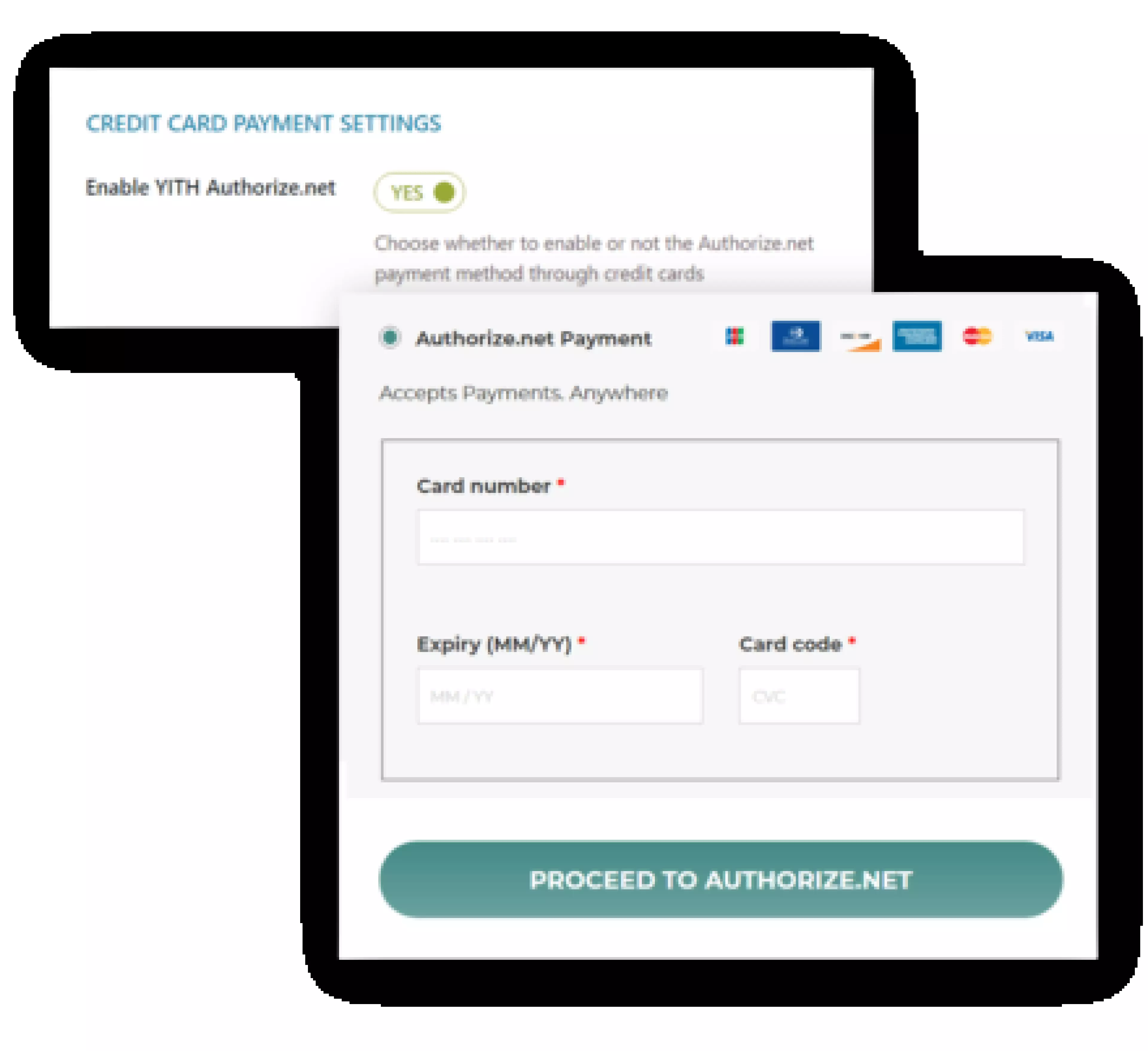  YITH Woocommerce Authorize.net Payment Gateway 