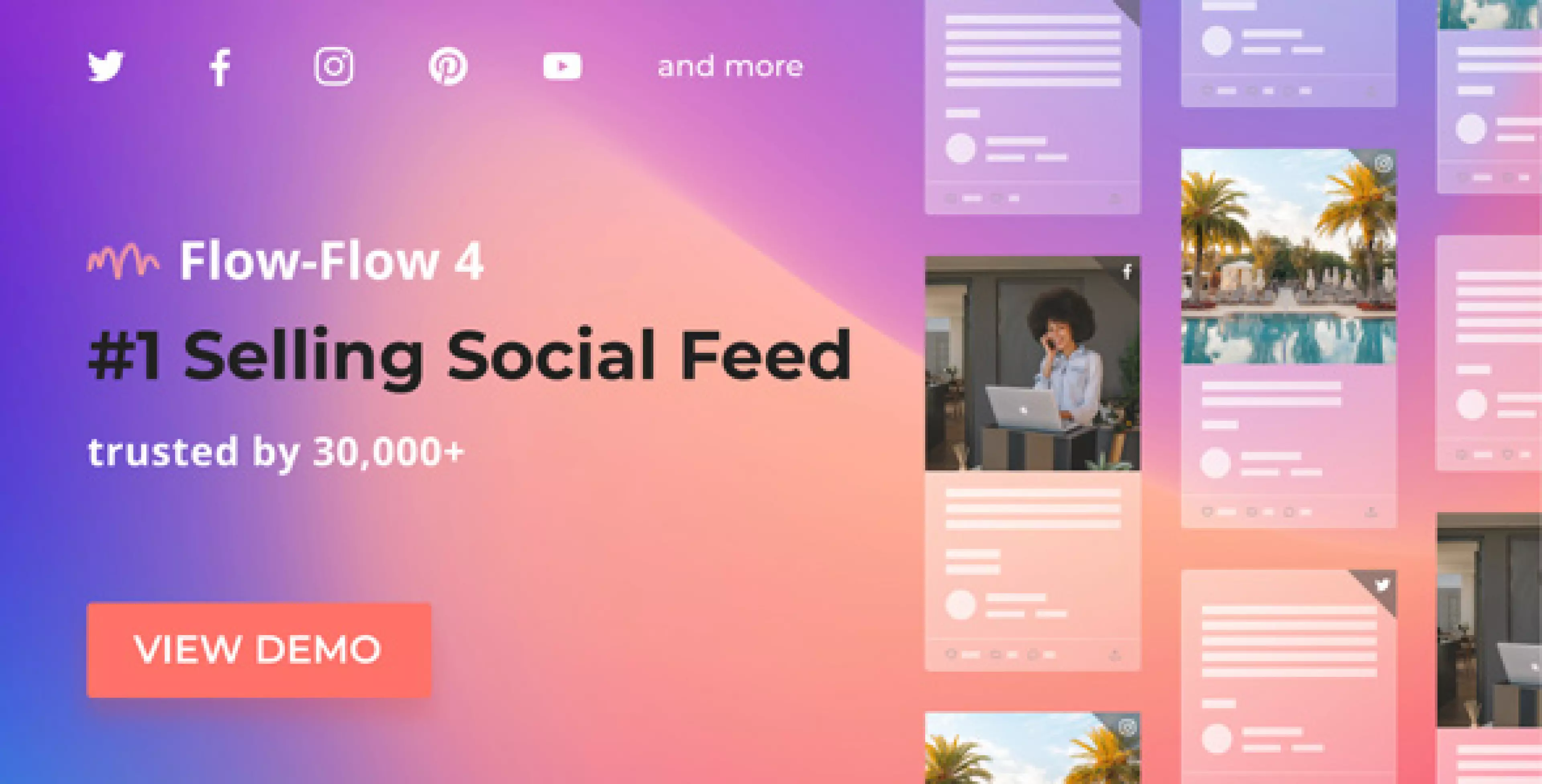 Facebook Instagram Twitter Feed — WordPress Social Feed Grid Gallery Plugin