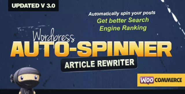 Wordpress Auto Spinner - Articles Rewriter 3.8.2