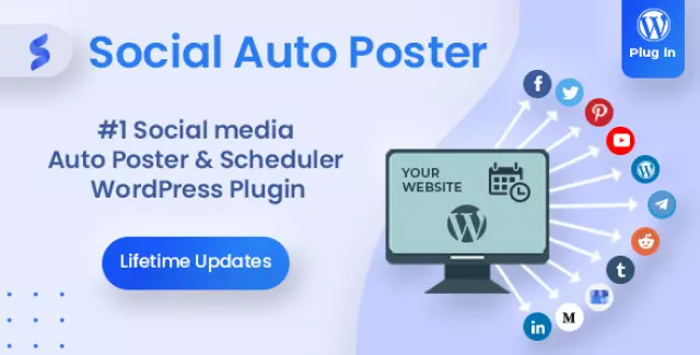 Social Auto Poster - WordPress Scheduler & Marketing Plugin 4.1.0