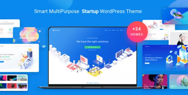 Atomlab - Startup Landing Page WordPress Theme 2.0.3