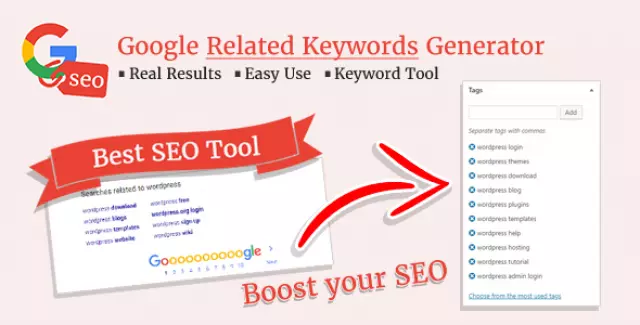 Google Related Keywords Generator - Wordpress SEO Keyword Planner & Tool newest