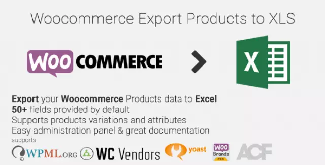 Woocommerce Export Products to XLS 0.6.2